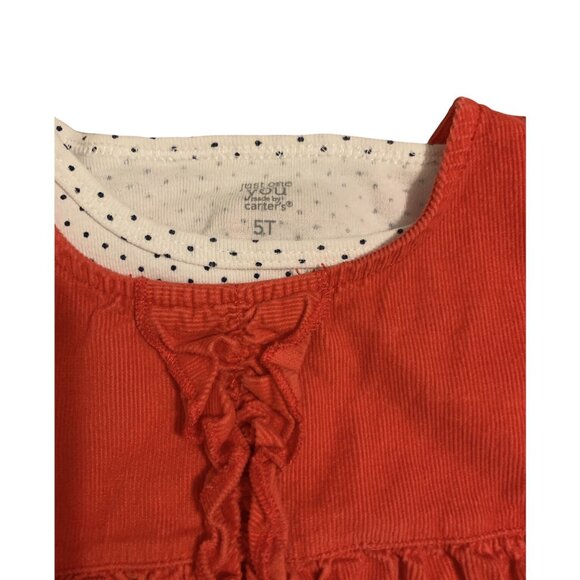 Carter's Corduroy Jumper Outfit 5T - Picture 2 of 5
